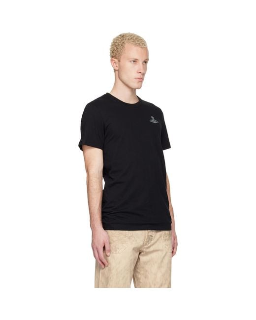 Vivienne Westwood Black Two-Pack Cotton Jersey T-Shirts for men