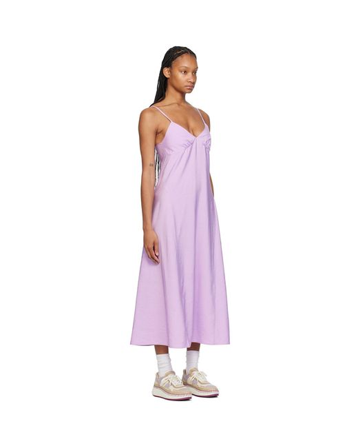 Maison Kitsuné Multicolor Strap Maxi Dress
