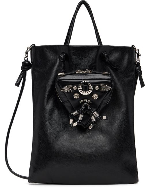 Toga Triangle Pouch Bag in Black | Lyst Toga Triangle Pouch Bag in Black | Lyst