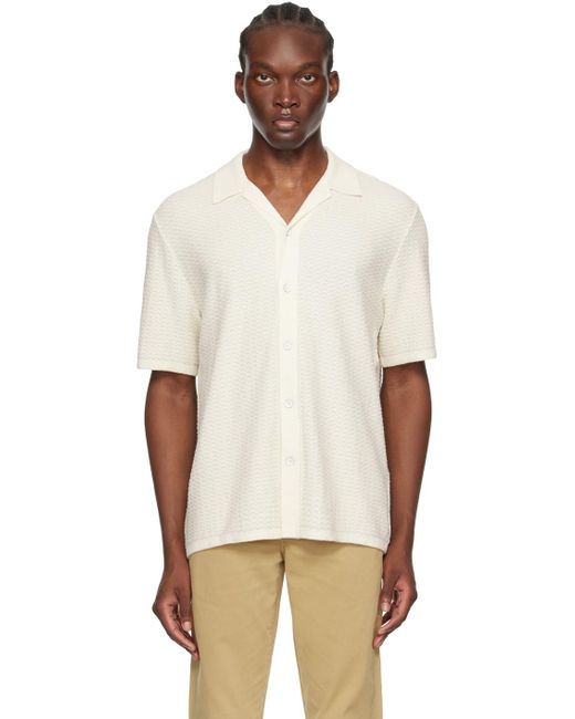 Rag & Bone White Off- Avery Shirt for men