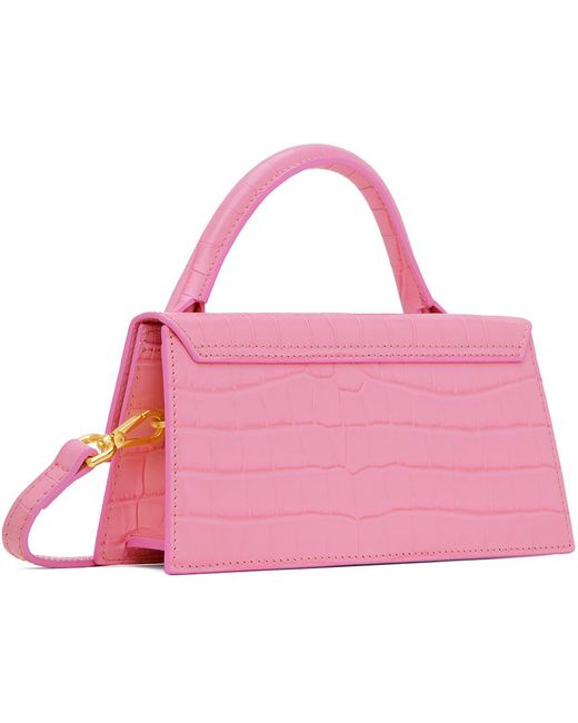 Jacquemus Pink 'le Chiquito Long' Bag