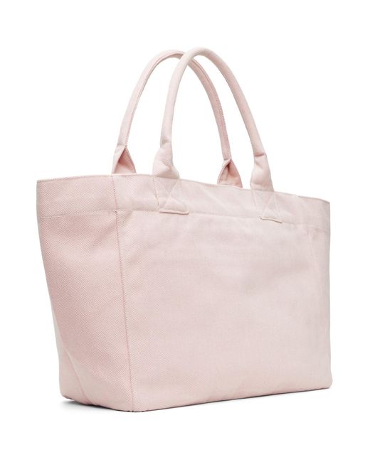 Ganni Pink Trapeze Strawberry Shopper Tote