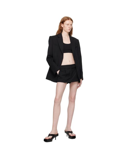 Alexander Wang Black Crystal Camisole