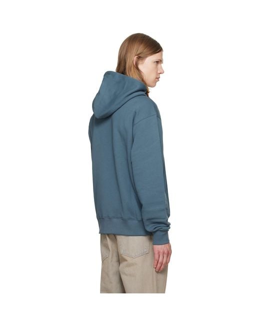 KENZO Blue Paris Signature' Hoodie for men
