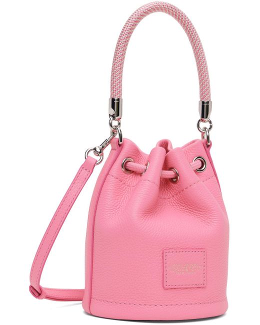 Mini sac seau 'the bucket' rose en cuir Marc Jacobs en coloris Pink