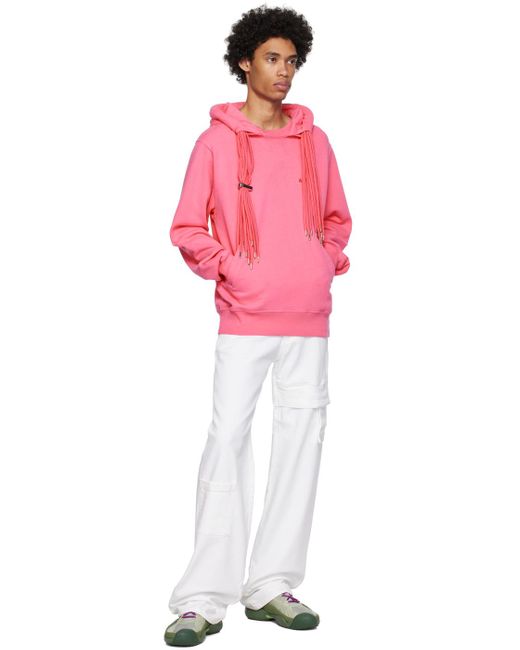 Ambush Pink Multicord Hoodie for men