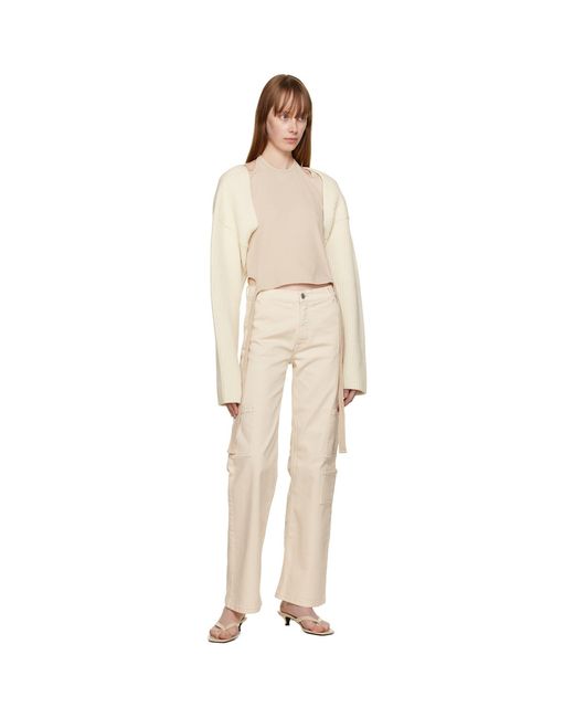 Halfboy Natural Off- Worker Trousers