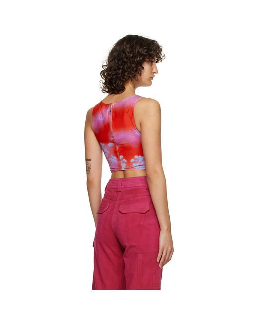 Miaou Red Campbell Vest