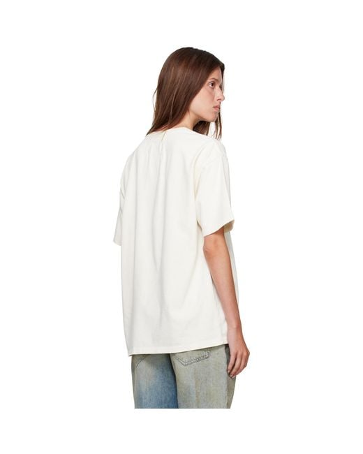 Rhude White Off- Dakar Convoy T-Shirt