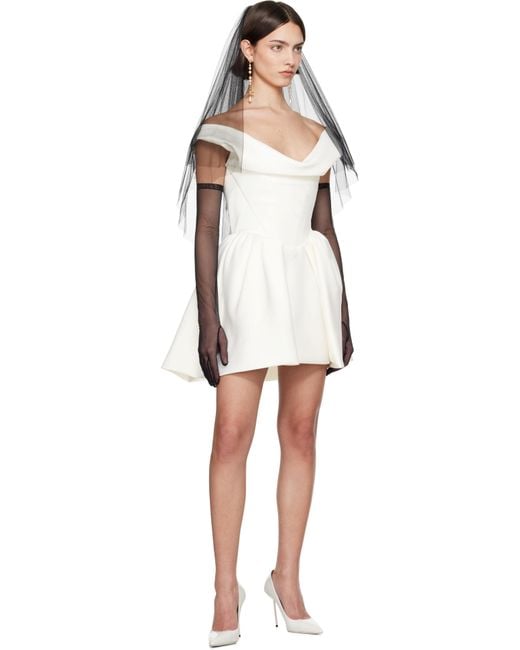 Vivienne Westwood Ssense Bridalカプセルコレクション Bagatelle ミニドレス Black