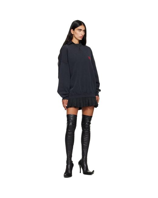 Balenciaga Black Poulaine Tall Boots