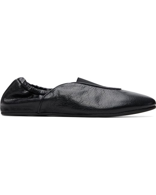 Jacquemus Black 'Les Ballets' Ballerina Flats for men