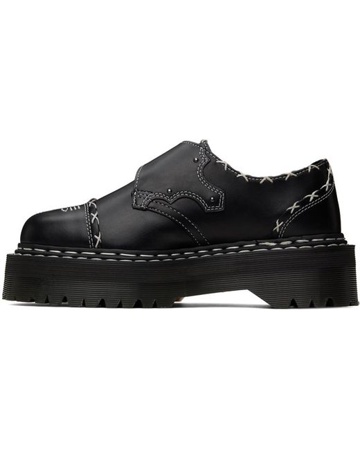 Chaussures à boucle gothic americana noires à plateforme Dr. Martens pour homme en coloris Black