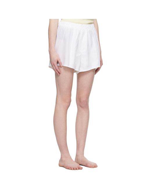 CDLP White Breathable Shorts