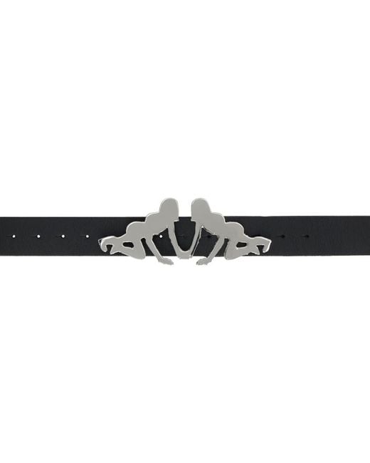 Mowalola Maxine Buckle Belt in Black for Men | Lyst Mowalola Maxine Buckle Belt in Black for Men | Lyst