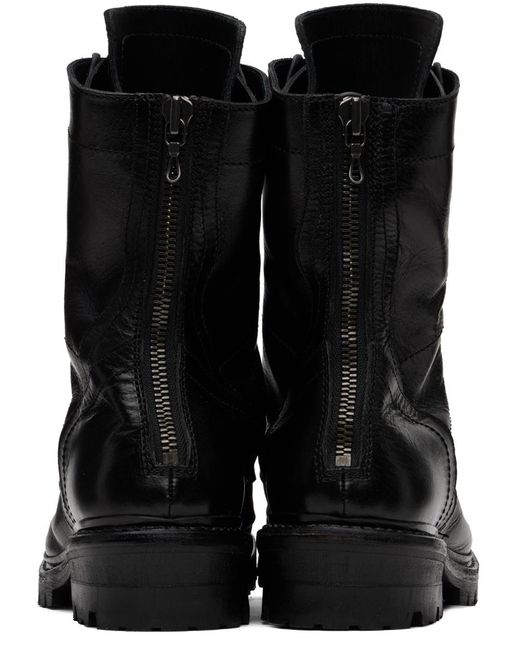 Julius Two-Way Zip Boots in Black for Men | Lyst Canada