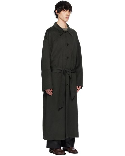 Nanushka Black Lucian Coat for men