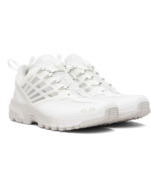 MM6 by Maison Margiela White Salomon Edition Acs Pro Sneakers for men