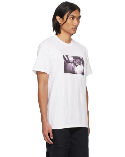 Noah NYC White The Cure 'pictures Of You' T-shirt for men