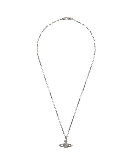 Vivienne Westwood Metallic Mini Bas Relief Pendant Necklace for men