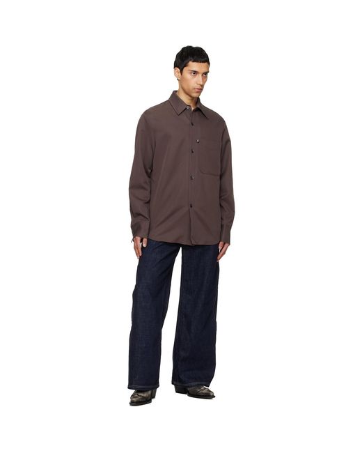 NULLUS Purple Violin Shirt for men