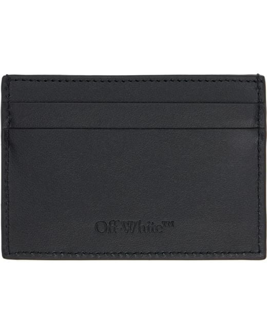 Off-White c/o Virgil Abloh Blue Diag Tape Card Holder for men
