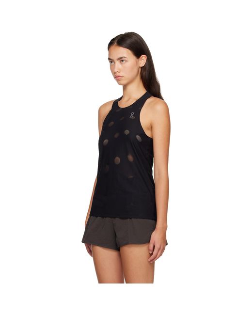 On Shoes Black Zero Breathe Tank Top