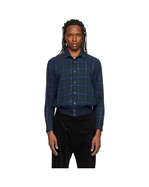 STEFAN COOKE Blue Club Shirt for men