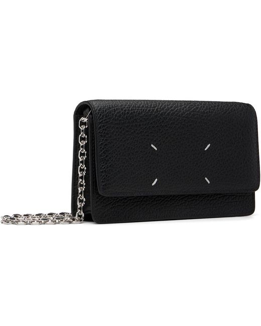 Maison Margiela Black Wallet Chain Bag