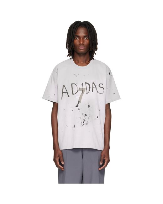 Song For The Mute Gray Adidas Edition 007 S/S T-Shirt for men