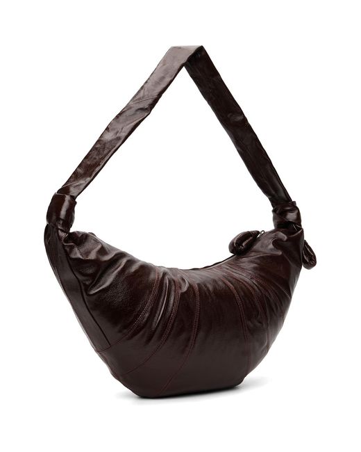 Lemaire Brown Large Croissant Bag