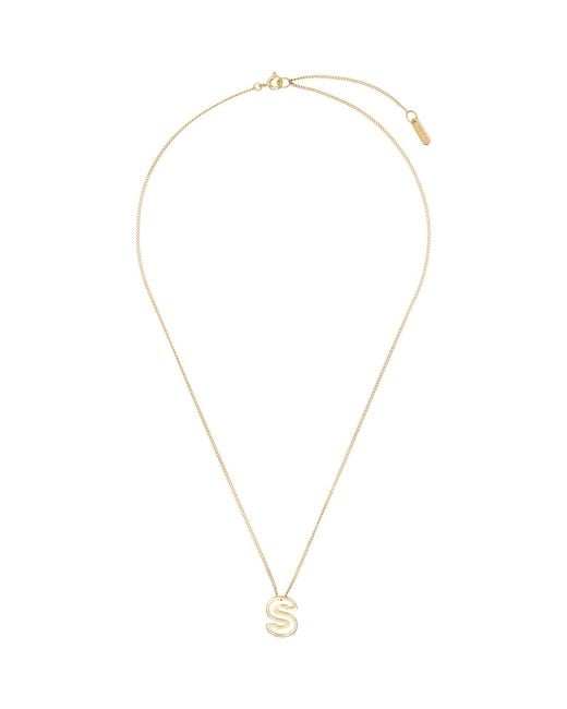 NUMBERING Metallic 'S' #7700 Necklace for men