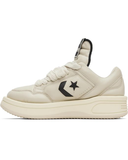 Rick Owens Black Off- Converse Edition Turbowpn Ox Sneakers