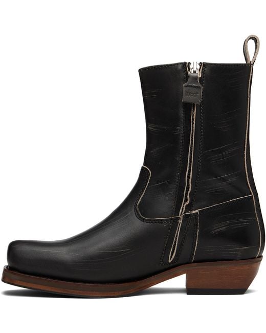 Won Hundred Black Sendra Edition Barcelona Boots for men
