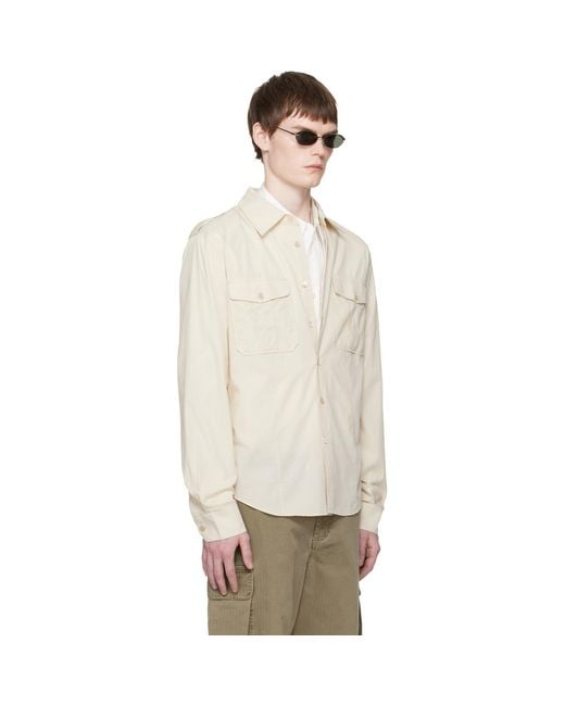 Our Legacy Multicolor Off- Lean Shirt for men