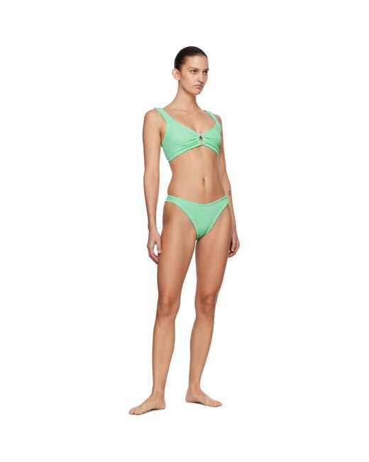 Hunza G Black Julia Pearl Hoop Bikini