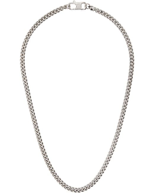 MM6 by Maison Martin Margiela Multicolor Curb Chain Necklace for men