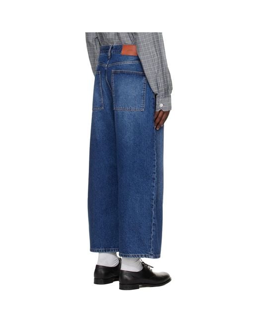 Studio Nicholson Blue Paolo Jeans for men