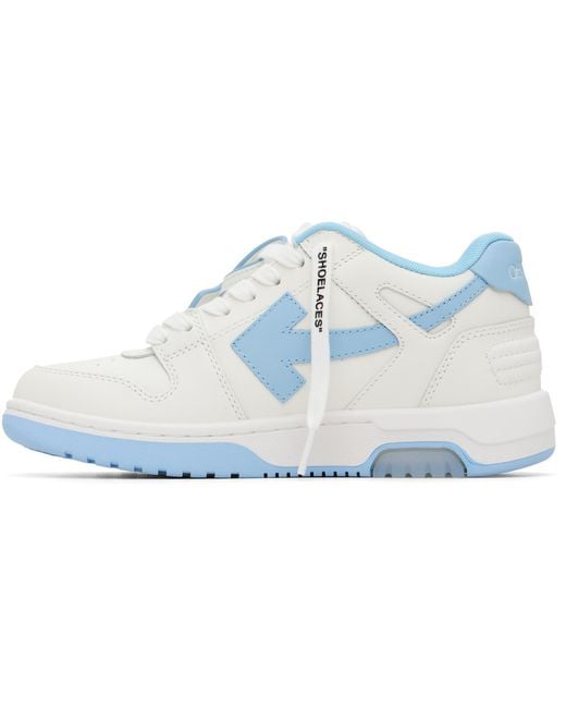 Off-White c/o Virgil Abloh Black 'Out Of Office' Calf Leather Sneakers for men