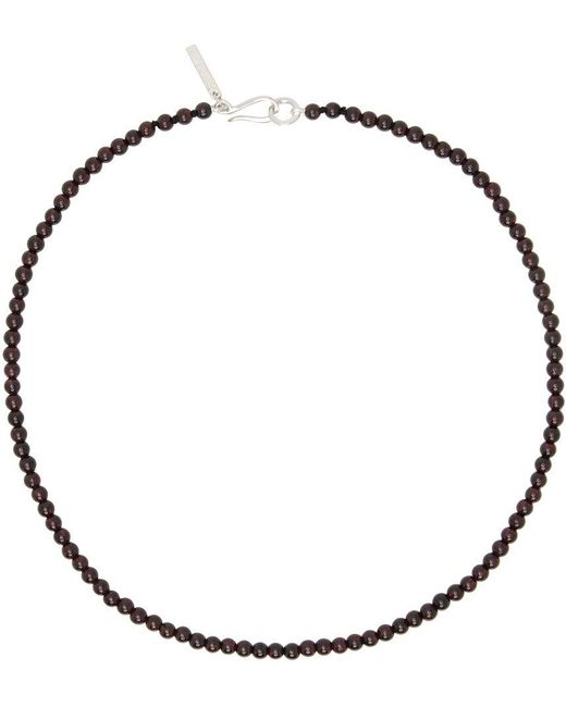 Sophie Buhai Metallic Brown Petite Boule Necklace