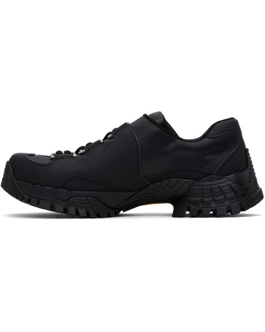 ANDERSSON BELL Black Trainer Diagonale Sneakers for men