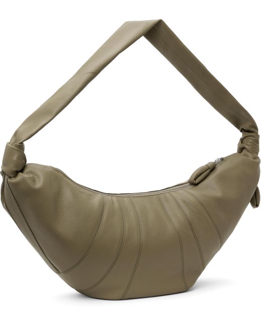 Lemaire カーキ ラージ Croissant バッグ Green