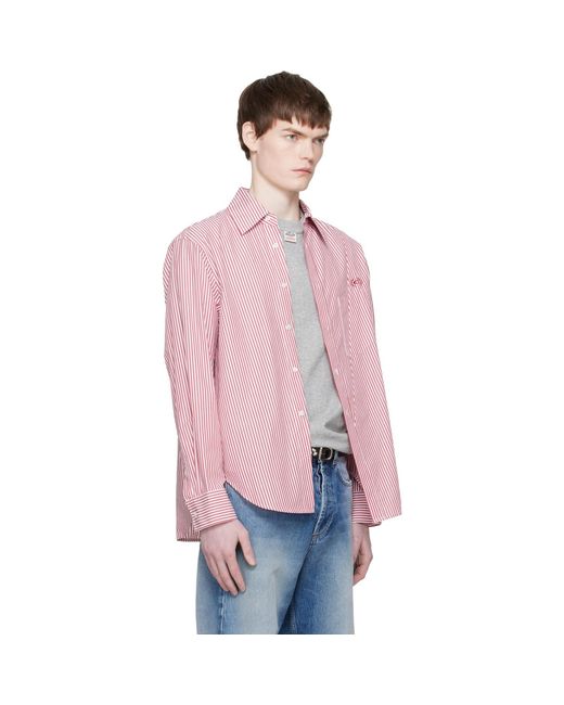 Commission Pink Shrunken Shirt for men