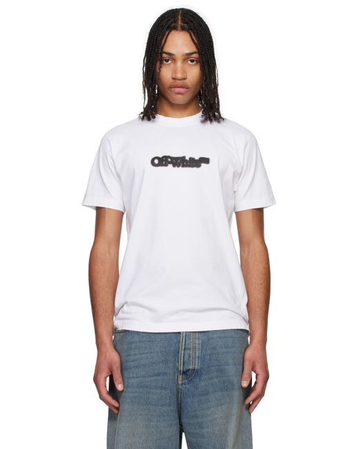 メンズ Off-White c/o Virgil Abloh ホワイト Spray Arrow Tシャツ White