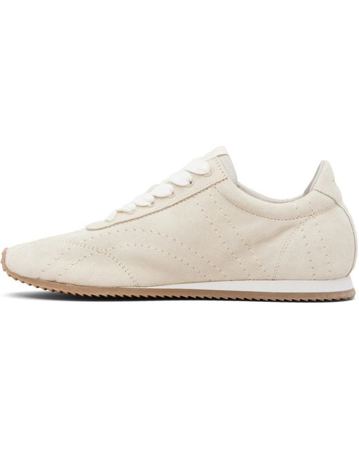 Totême Black Off- Flex Suede Sneakers