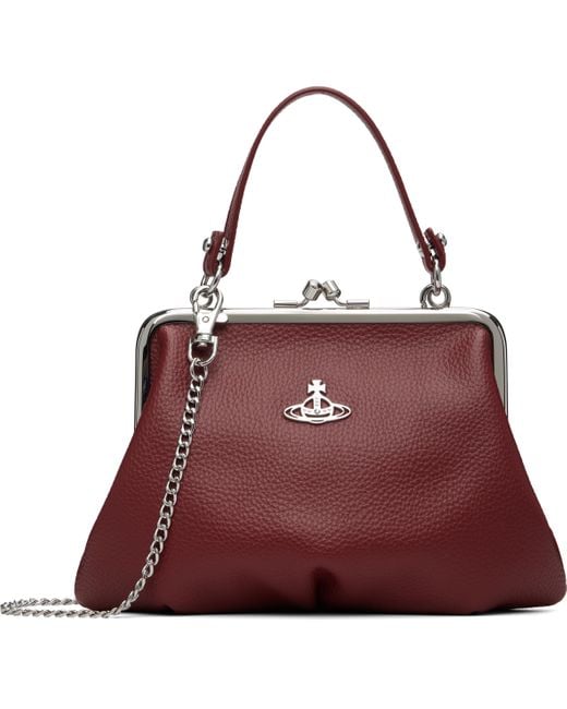 Vivienne Westwood Purple Granny Frame Bag