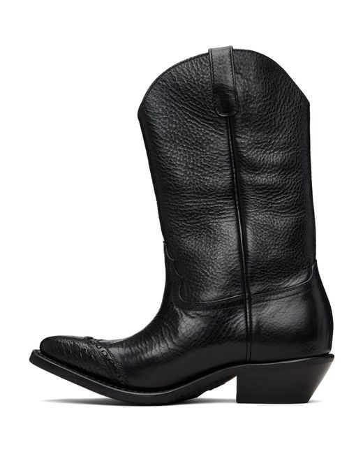 Our Legacy Black Consultant Boots