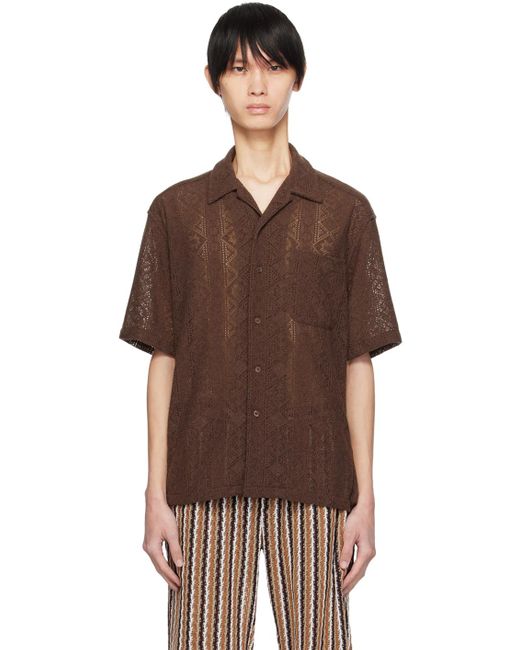 Cmmn Swdn Brown Ture Shirt for men
