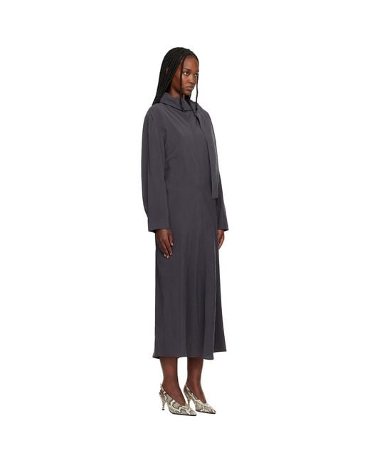 Studio Nicholson Black Haria Midi Dress