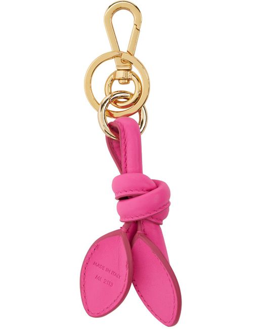 Porte-clés 'le porte-clés tournis' rose Jacquemus en coloris Pink
